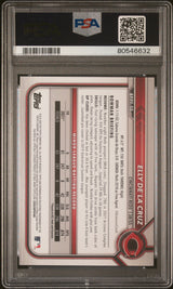 Elly De La Cruz 2022 Bowman 1st Edition PSA 10 Gem Mint Reds