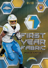 2025 Topps Chrome Football Hanger Box