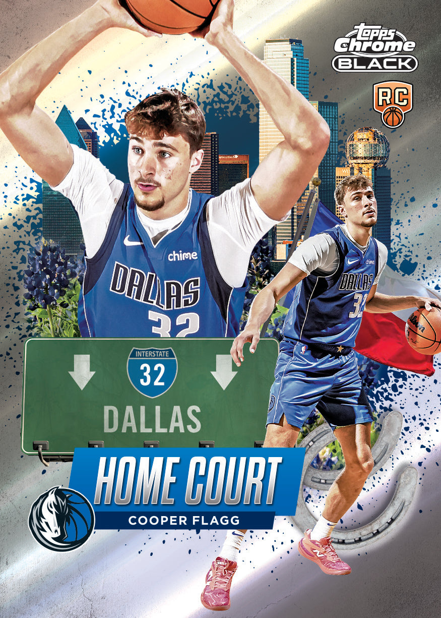 2025-26 Topps Chrome Black Basketball Hobby Box