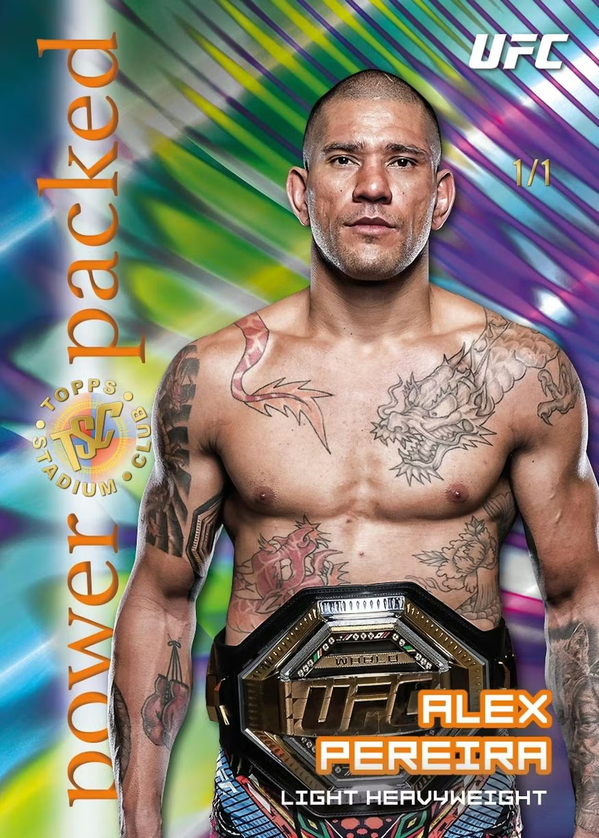 2025 Topps Stadium Club UFC Hobby Box