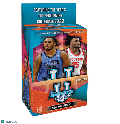 2022-23 Bowman University's Best Basketball Factory Sealed Hobby Box