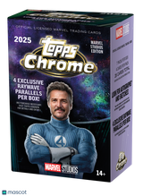 2025 Topps Chrome Marvel Studios Blaster Box
