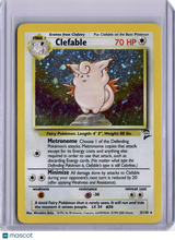 Clefable Base Set 2 5/130 Holo TCG
