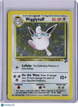 Wigglytuff Base Set 2 Holo Rare 19/130 TCG