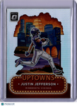 Justin Jefferson 2024 Panini Donruss Optic Uptowns SP Vikings