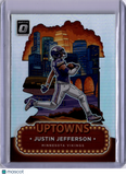 Justin Jefferson 2024 Panini Donruss Optic Uptowns SP Vikings