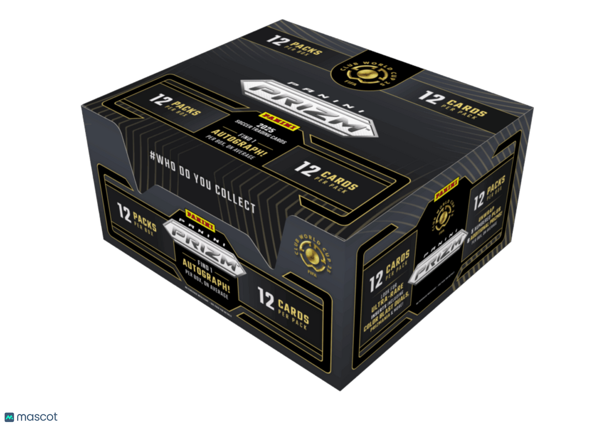 2025 Panini Prizm FIFA Club World Cup Soccer Hobby Box