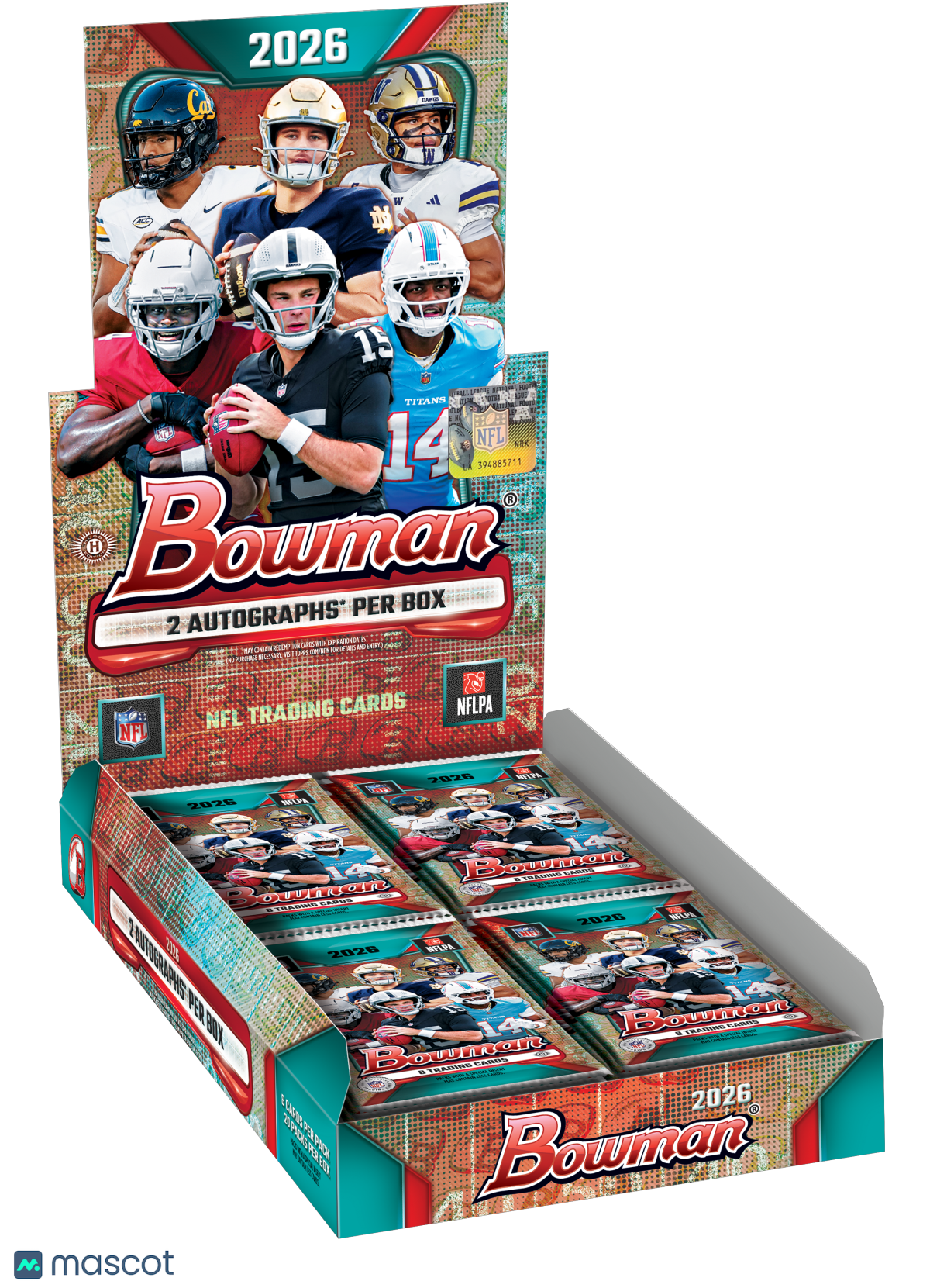 2026 Bowman Football Hobby Box