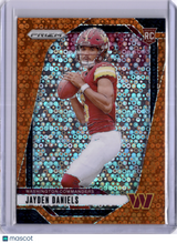 Jayden Daniels 2024 Panini Prizm Disco Rookie RC Commanders