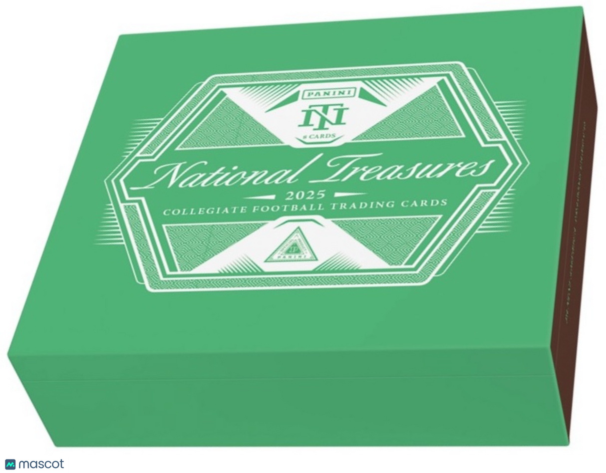 2025 Panini National Treasures Collegiate Football Hobby Box