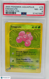 Exeggcute 2003 Pokemon Aquapolis #76 PSA 8 Reverse Foil