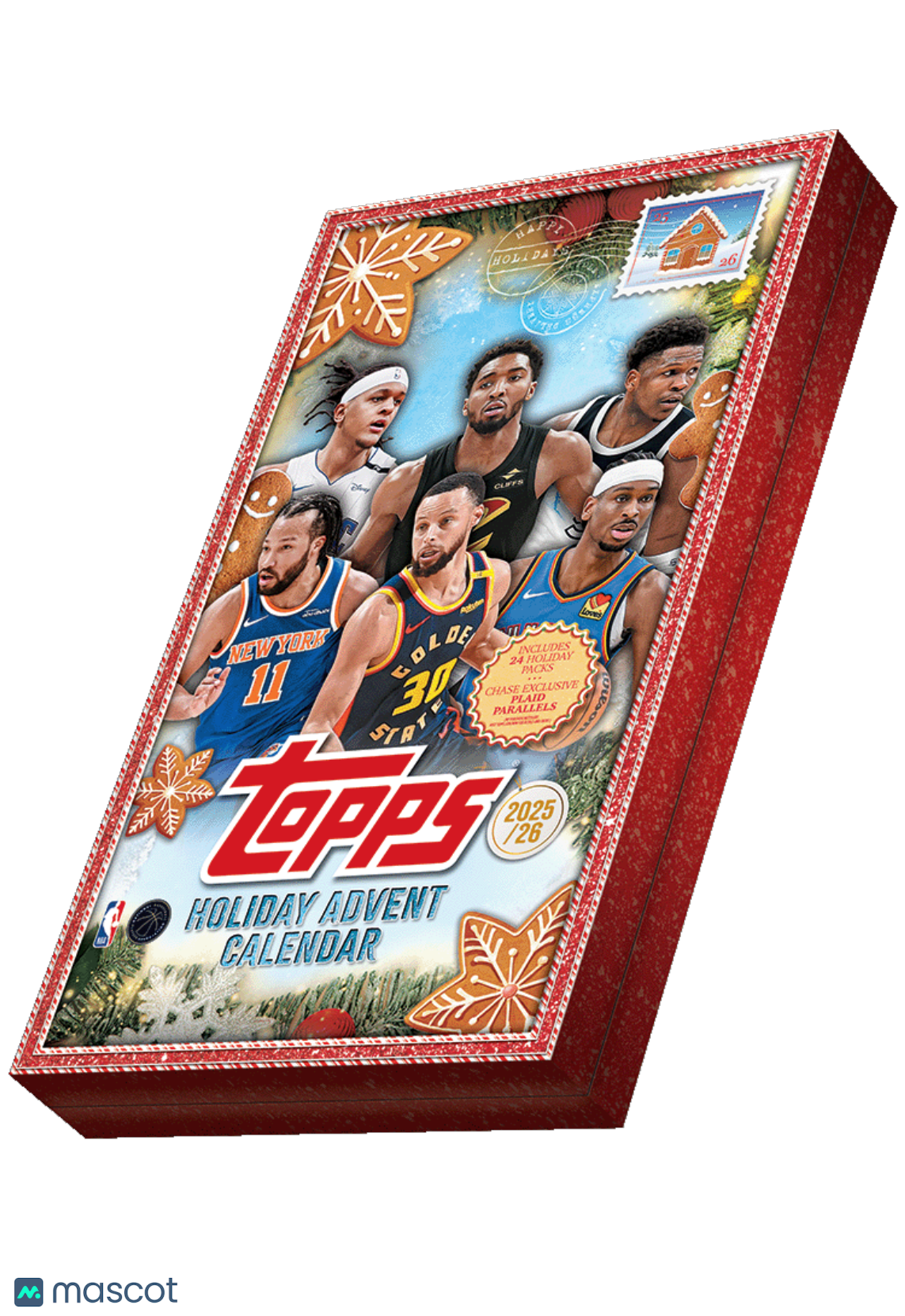 2025 Topps Holiday Basketball Advent Calendar