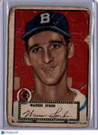 Warren Spahn 1952 Topps Black Back #33 Warren Spahn Boston Braves HOF