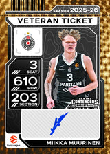 2025-26 Panini Contenders EuroLeague Hobby Box