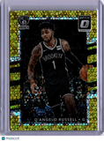D’Angelo Russell 2017 Optic Gold Fast Break /10 Prizm Nets