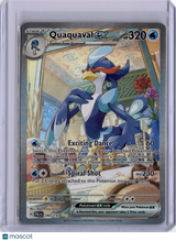 Quaquaval EX Paldea Evolved 260/193 Holo Special Illustration Rare TCG