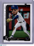 Bobby Witt Jr. 2025 Topps Series One Celebration Big Head SP Kansas City Royals