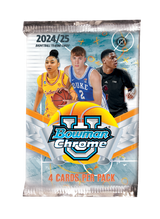 2024-25 Bowman Chrome University Basketball Hobby Box