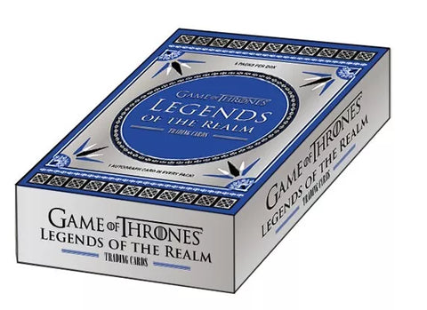 Game Of Thrones Legends of the Realm Trading Cards Hobby Box 2024 Rittenhouse