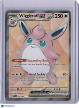 Wigglytuff EX Scarlet & Violet 187/165 Holo Full Art TCG