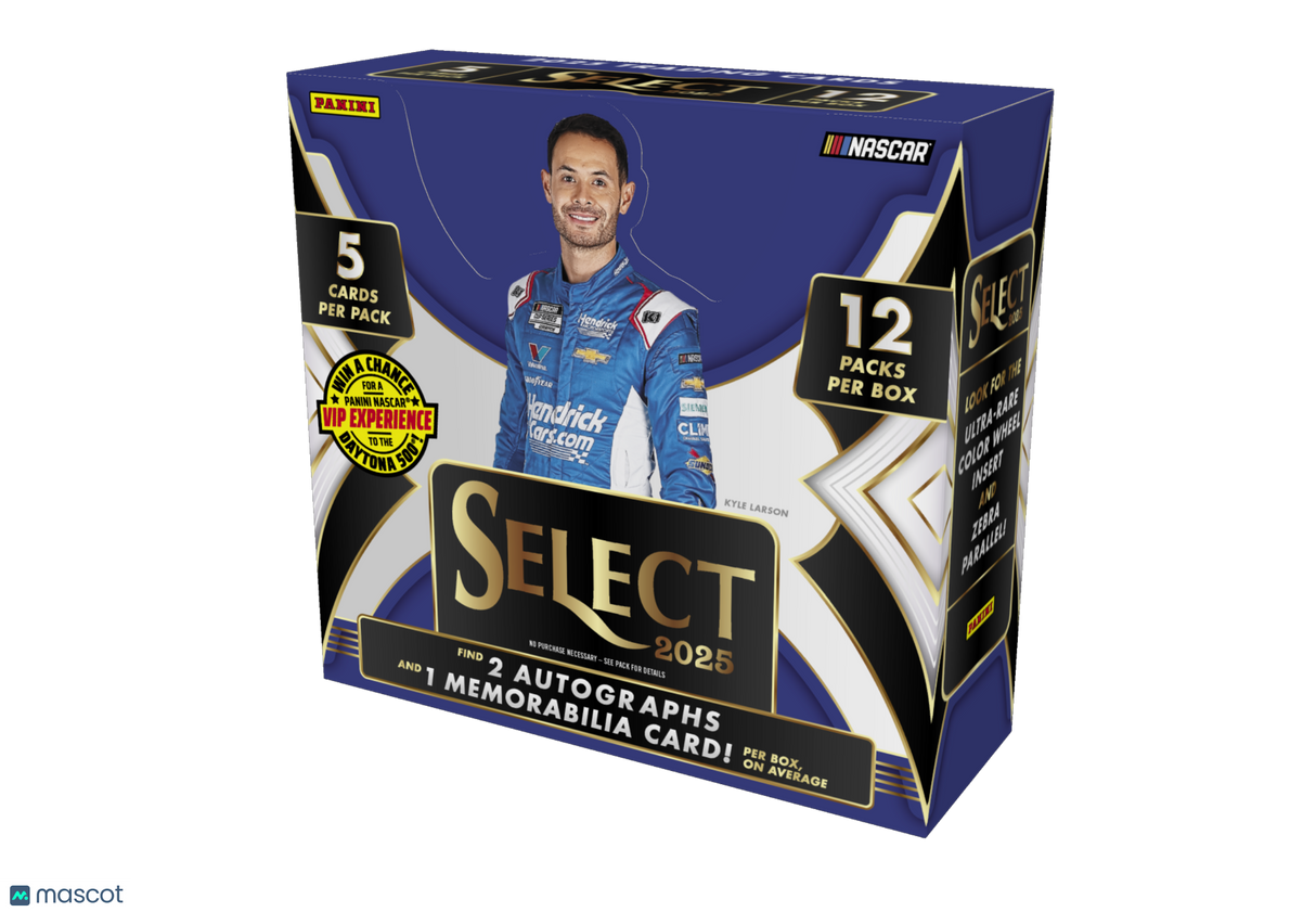 2025 Panini Select NASCAR Racing Hobby Box