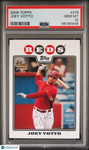 Joey Votto 2008 Topps PSA 10 Rookie RC Reds