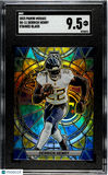 Derrick Henry 2023 Panini Mosaic Stained Glass SGC 9.5 Mint SP Ravens Titans