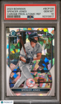 Spencer Jones 2023 Bowman Chrome Prospects PSA 10 Atomic Refractor