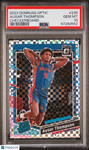 Ausar Thompson 2023 Panini Donruss Optic PSA 10 Checkerboard Rookie RC Pistons