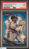 Aaron Judge 2022 Bowman's Best PSA 9 Blue Refractor /150 Yankees