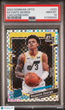 Keyonte George 2023 Panini Donruss Optic PSA 10 Checkerboard Rookie RC