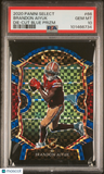 Brandon Aiyuk 2020 Select Die Cut Blue Prizm Rookie RC PSA 10 Gem Mint 49ers