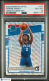 Tyrese Maxey 2020 Panini Donruss Optic PSA 10 Fanatics Box Set Rookie RC