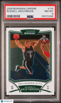 Russell Westbrook 2008 Bowman Chrome PSA 8 Rookie RC