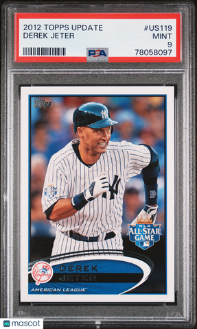 Derek Jeter 2012 Topps Update PSA 9 New York Yankees