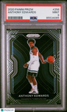 Anthony Edwards 2020 Panini Prizm Rookie RC PSA 9 Mint Timberwolves