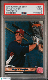 Bryce Harper 2011 Bowman's Best Prospects PSA 9 Mint Nationals Phillies