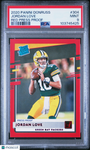 Jordan Love 2020 Panini Donruss Red Press Proof Rookie RC PSA 9 Mint Packers
