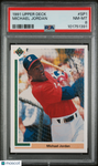 Michael Jordan 1991 Upper Deck PSA 8 Near Mint