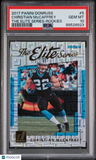 Christian Mccaffrey 2017 Donruss The Elite Series Rookies Rookie RC PSA 10