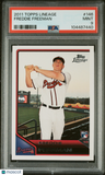 Freddie Freeman 2011 Topps Lineage Rookie RC PSA 9 Mint Braves Dodgers