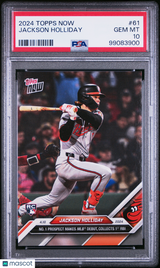 Jackson Holliday 2024 Topps Now Rookie RC PSA 10 Gem Mint