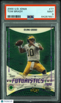 Tom Brady 2000 UD Ionix Futuristics /2000 PSA 9 Rookie RC Mint