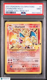 Charizard 2021 Pokemon Celebrations Classic Collection #4 PSA 9 Mint