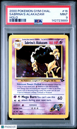 Sabrina's Alakazam 2000 Pokemon Gym Challenge #16 Holo PSA 9 Mint TCG
