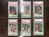 1984 Star Larry Bird Set PSA Graded 18 Cards Celtics
