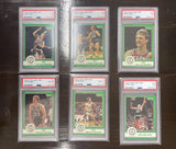 1984 Star Larry Bird Set PSA Graded 18 Cards Celtics