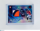 Courtland Sutton 2018 Illusions First Impressions Patch Auto /50 Rookie RC RPA