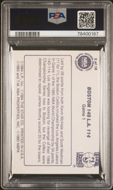 Boston 148 L.a. 114 1985-86 Star Lakers Champions  #2  Psa 7