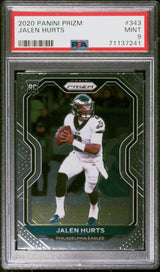 Jalen Hurts 2020 Panini Prizm #343 Psa 9 Eagles